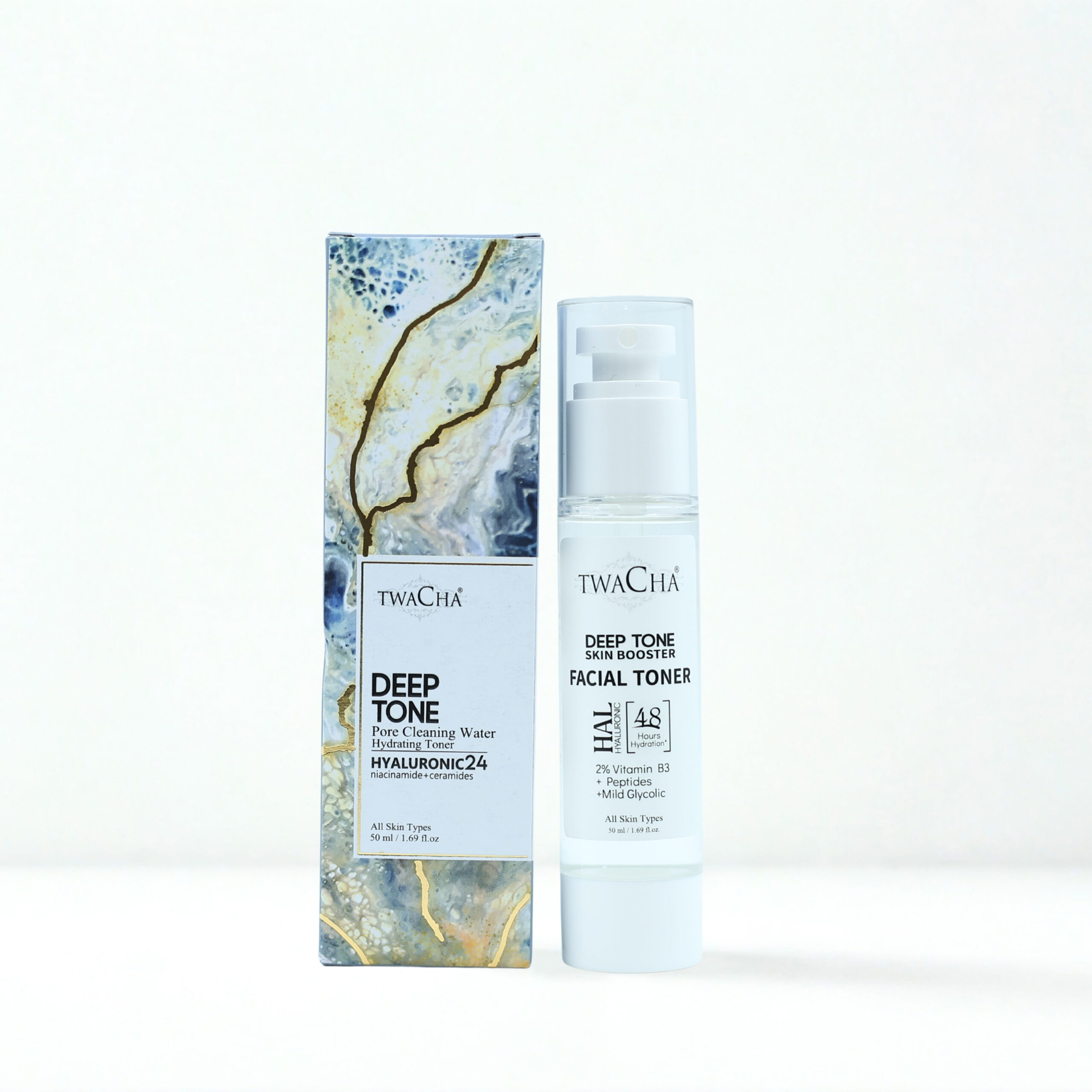 Deep Tone Skin Booster Facial Toner – Pore Cleaning Water | 50ml